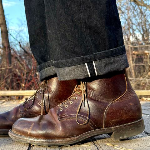 Viberg Service Boot in C.F. Stead Whiskey Phoenix