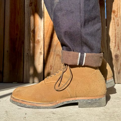 View photo of Viberg N1 Boot in Horween Marine Field Roughout