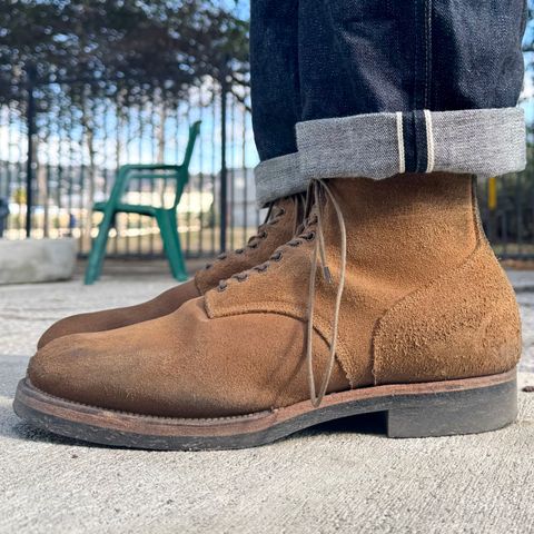 Viberg N1 Boot in Horween Marine Field Roughout
