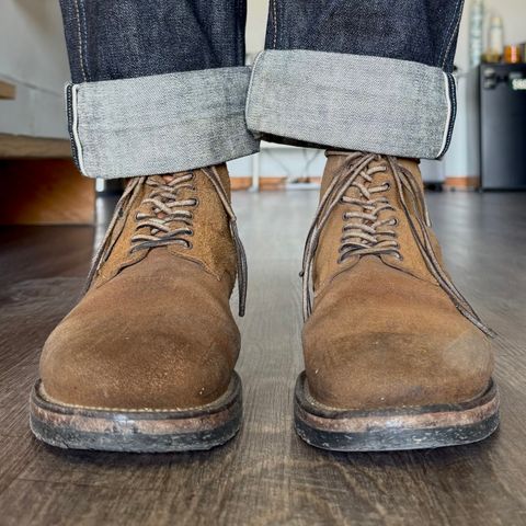 Viberg N1 Boot in Horween Marine Field Roughout