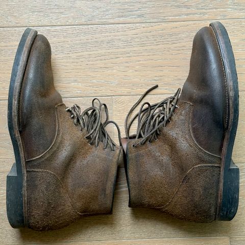 Viberg N1 Boot in Horween Marine Field Roughout