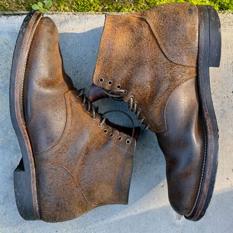 Viberg N1 Boot in Horween Marine Field Roughout