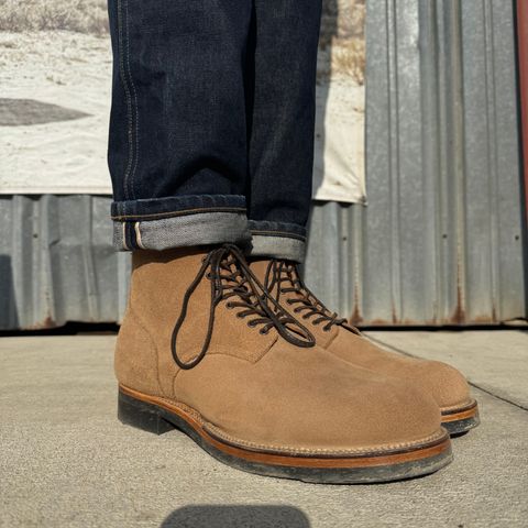 View photo of Viberg N1 Boot in Horween Marine Field Roughout