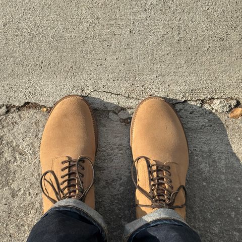 View photo of Viberg N1 Boot in Horween Marine Field Roughout