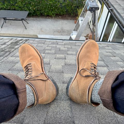 View photo of Viberg N1 Boot in Horween Marine Field Roughout