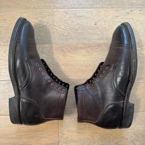 Viberg Service Boot in C.F. Stead Sap Waxed Kudu