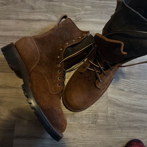 View photo of JK Boots O.T. in Bison Roughout