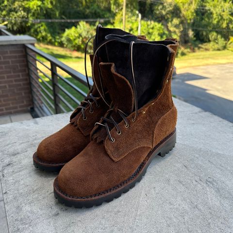 View photo of JK Boots O.T. in Bison Roughout