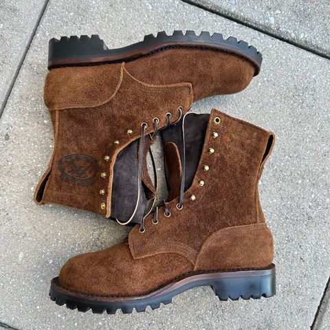 View photo of JK Boots O.T. in Bison Roughout