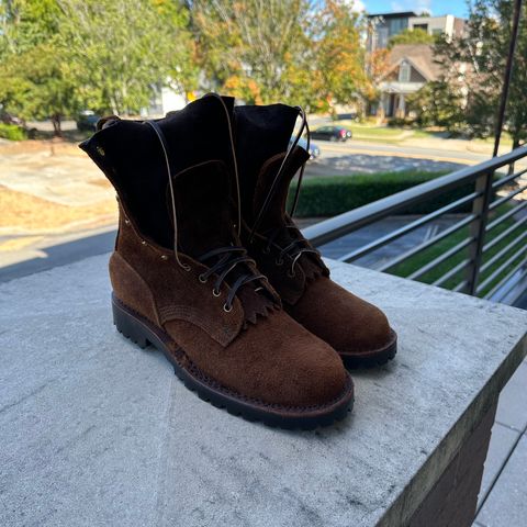 View photo of JK Boots O.T. in Bison Roughout