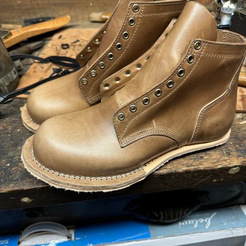 DIY Service Boot in Horween Natural Chromexcel