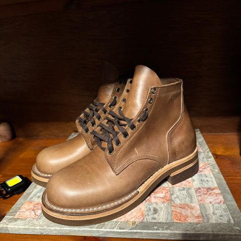 DIY Service Boot in Horween Natural Chromexcel