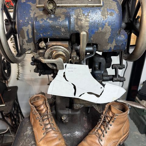 DIY Service Boot in Horween Natural Chromexcel