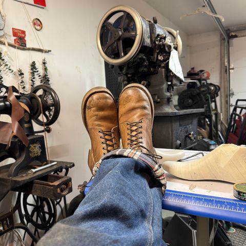 DIY Service Boot in Horween Natural Chromexcel