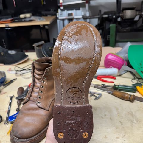 DIY Service Boot in Horween Natural Chromexcel