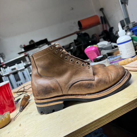 DIY Service Boot in Horween Natural Chromexcel