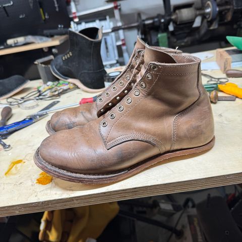 DIY Service Boot in Horween Natural Chromexcel