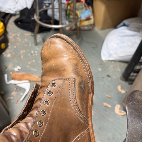 DIY Service Boot in Horween Natural Chromexcel