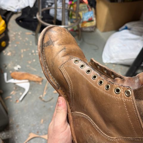DIY Service Boot in Horween Natural Chromexcel