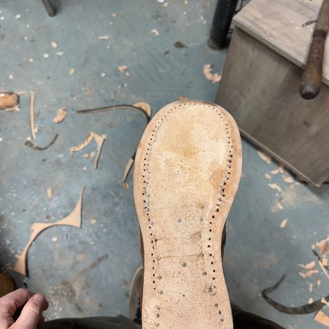 DIY Service Boot in Horween Natural Chromexcel
