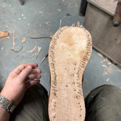 DIY Service Boot in Horween Natural Chromexcel