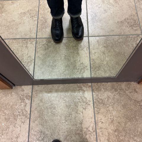 DIY Derby Boot in Horween Black Chromexcel Strips & Horween Black Overdyed Natural CXL
