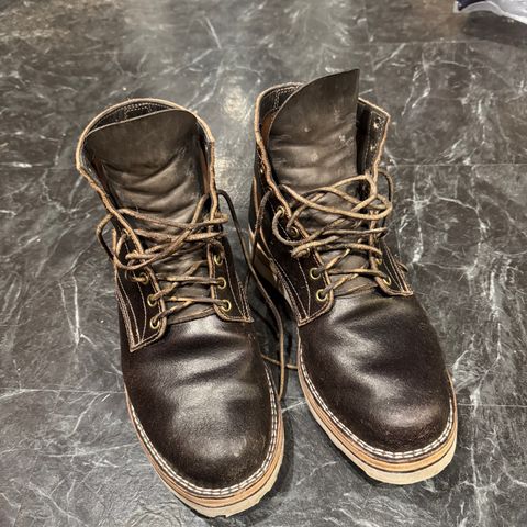 DIY Service Boot in Horween Espresso Waxed Flex