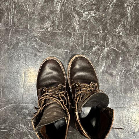 DIY Service Boot in Horween Espresso Waxed Flex