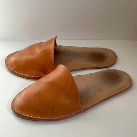DIY Slide in Horween Natural Essex