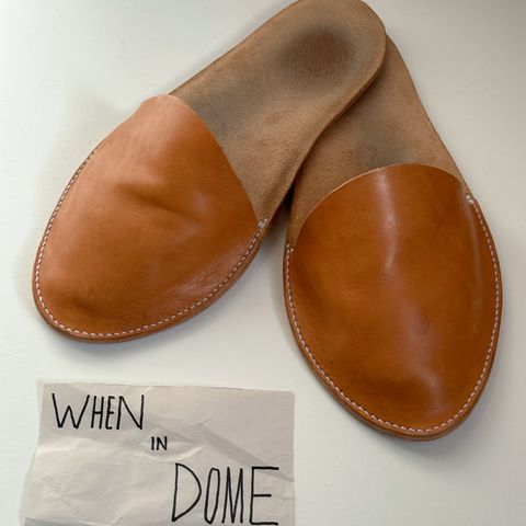 DIY Slide in Horween Natural Essex