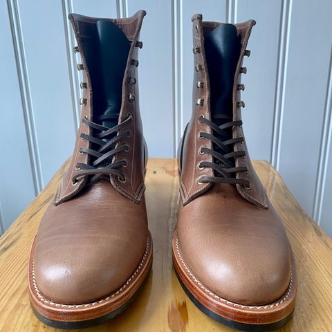 Onderhoud SVC02 Packer Boot in Horween Natural Chromexcel
