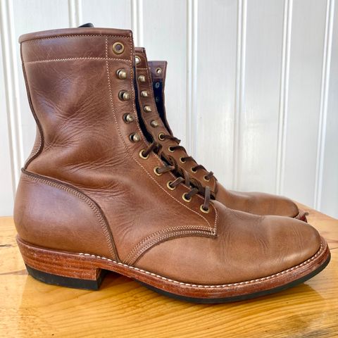 Onderhoud SVC02 Packer Boot in Horween Natural Chromexcel