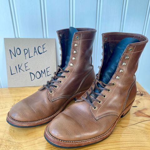 Onderhoud SVC02 Packer Boot in Horween Natural Chromexcel