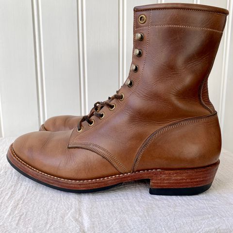 Onderhoud SVC02 Packer Boot in Horween Natural Chromexcel