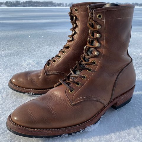 Onderhoud SVC02 Packer Boot in Horween Natural Chromexcel