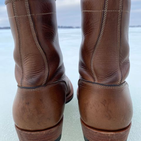 Onderhoud SVC02 Packer Boot in Horween Natural Chromexcel