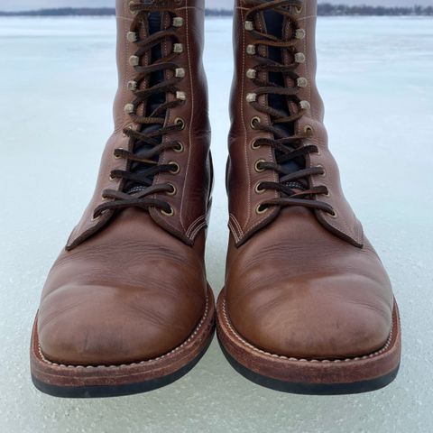 Onderhoud SVC02 Packer Boot in Horween Natural Chromexcel