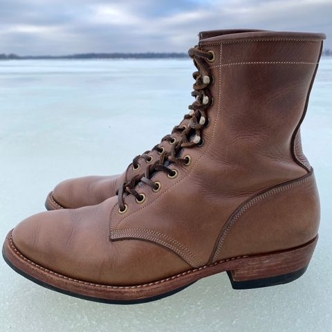 Onderhoud SVC02 Packer Boot in Horween Natural Chromexcel