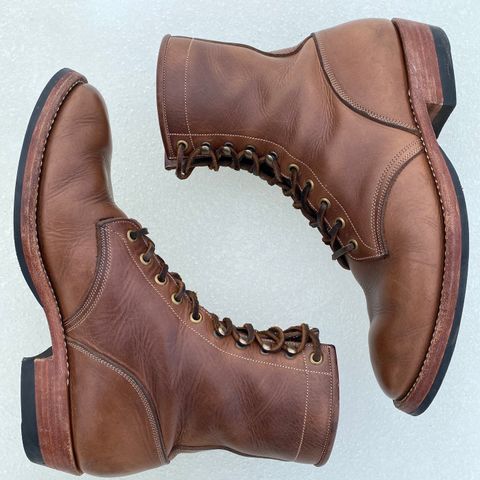 Onderhoud SVC02 Packer Boot in Horween Natural Chromexcel