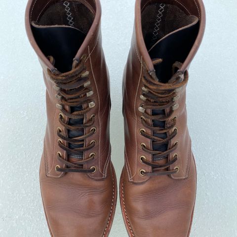Onderhoud SVC02 Packer Boot in Horween Natural Chromexcel