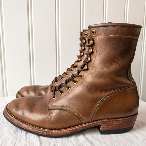 Onderhoud SVC02 Packer Boot in Horween Natural Chromexcel