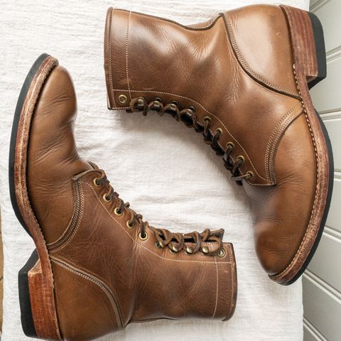 Onderhoud SVC02 Packer Boot in Horween Natural Chromexcel