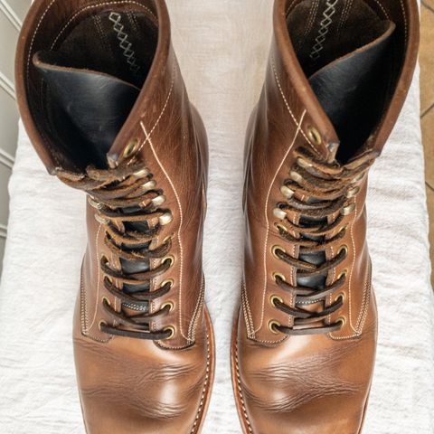Onderhoud SVC02 Packer Boot in Horween Natural Chromexcel