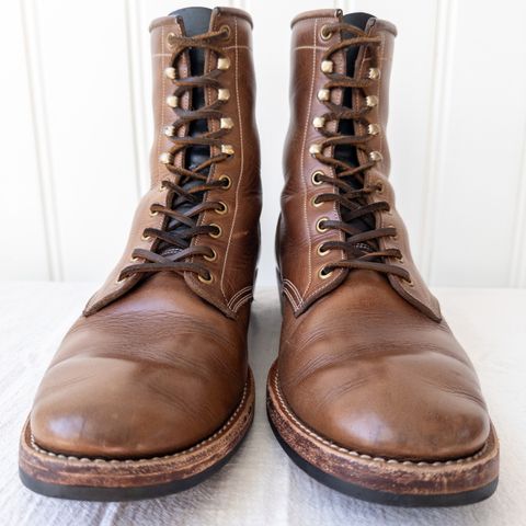 Onderhoud SVC02 Packer Boot in Horween Natural Chromexcel