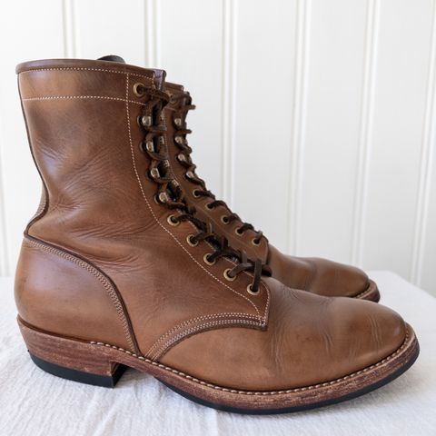 Onderhoud SVC02 Packer Boot in Horween Natural Chromexcel