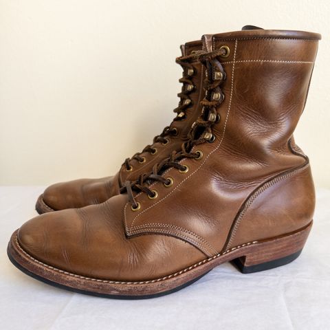 Onderhoud SVC02 Packer Boot in Horween Natural Chromexcel