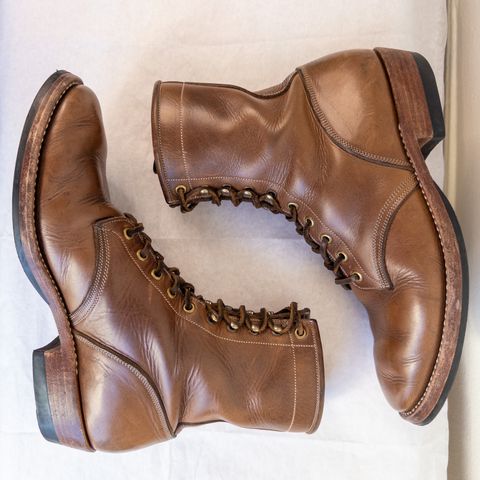 Onderhoud SVC02 Packer Boot in Horween Natural Chromexcel