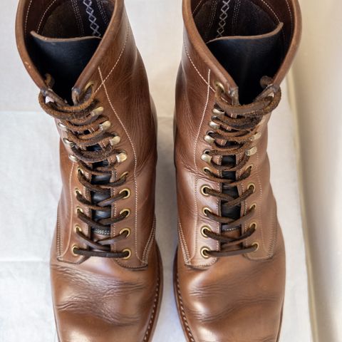 Onderhoud SVC02 Packer Boot in Horween Natural Chromexcel