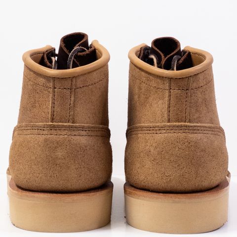 Nicks Aldert Strider Moc Toe in Seidel 1964 Tan Roughout