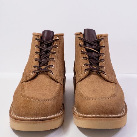 Nicks Aldert Strider Moc Toe in Seidel 1964 Tan Roughout